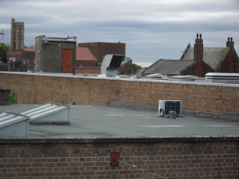View towards the Greyfriars Tower