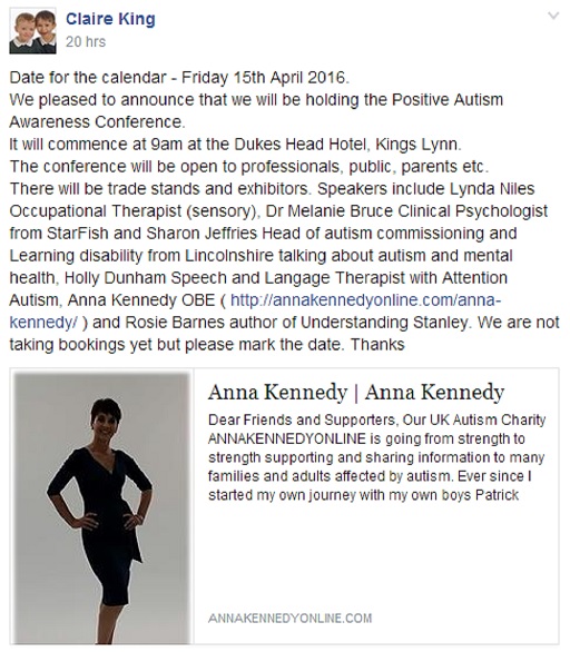 Positive Autism Awareness Conference