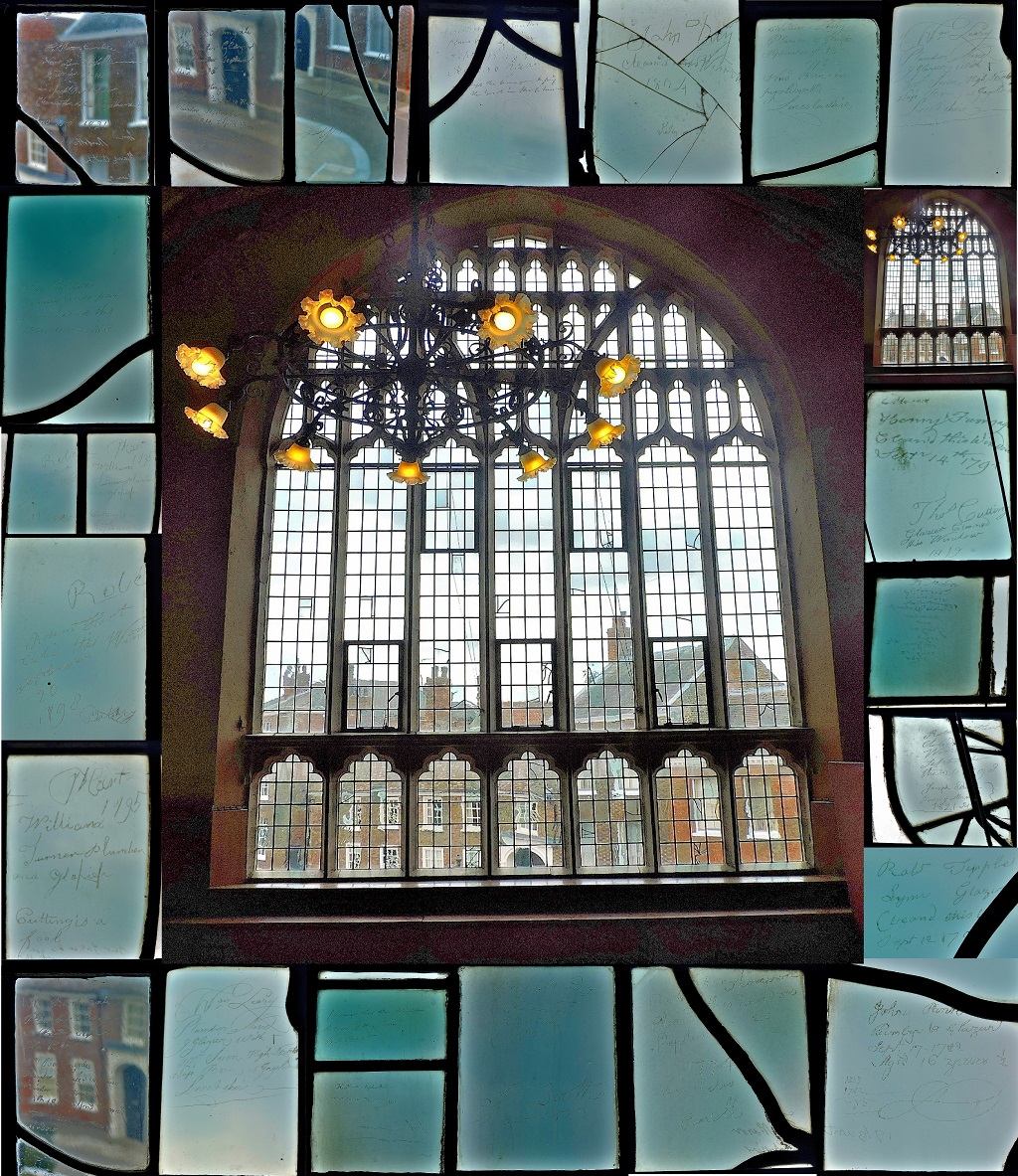 Town Hall Window Montage