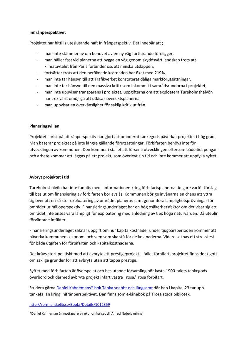 synpunkter till kommunstyrelsen sid 3