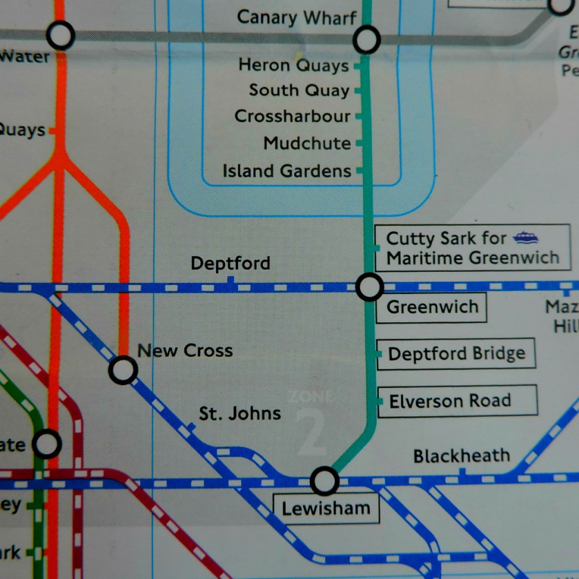 Greenwich statfions close up