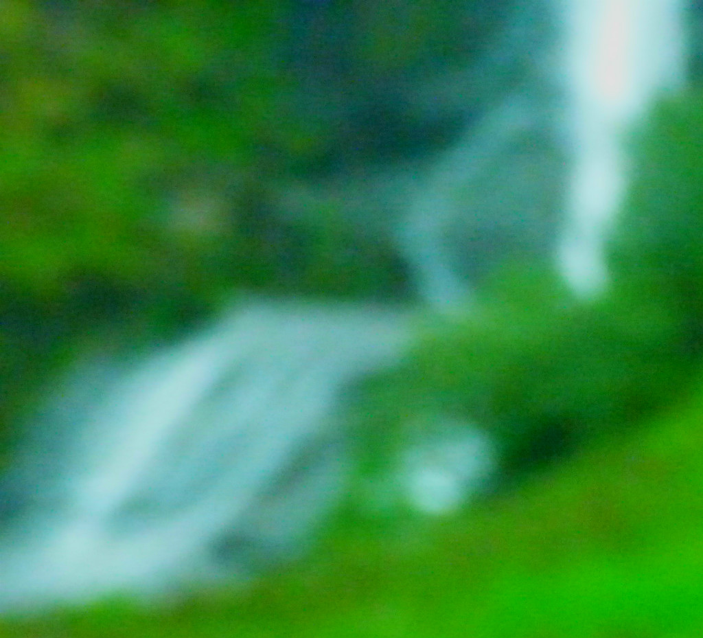 blurry waterfall