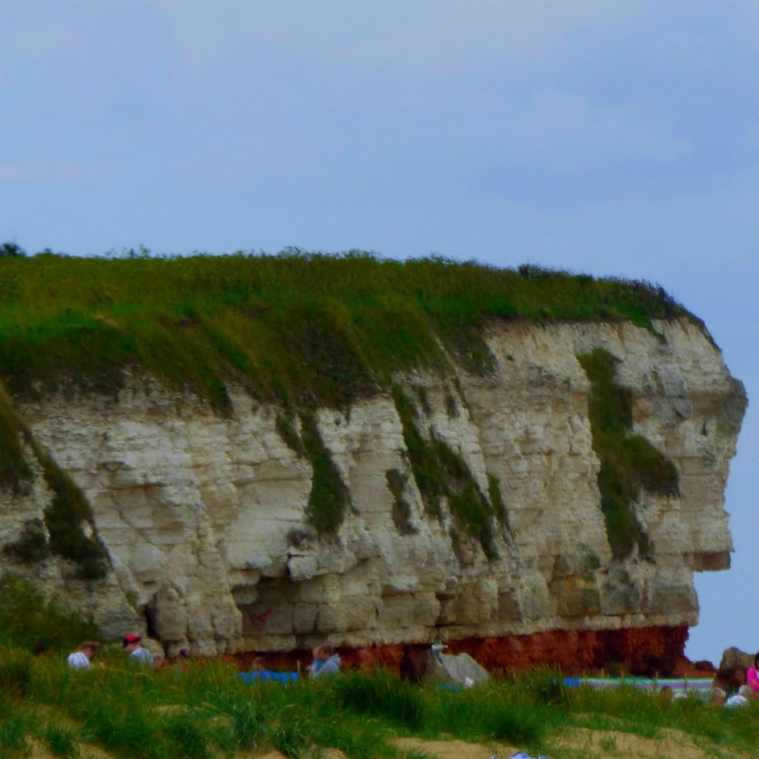 Cliff formation from Old Hunstanton Beach