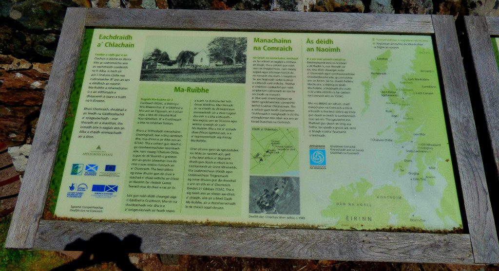 Gaelic info board