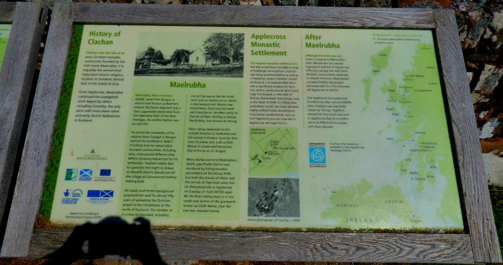 Maelrubha info board