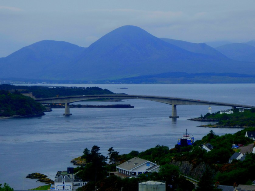 Skye Bridge from above