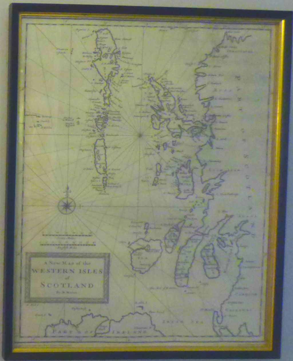 Western Isles Map, Ferry Cottage