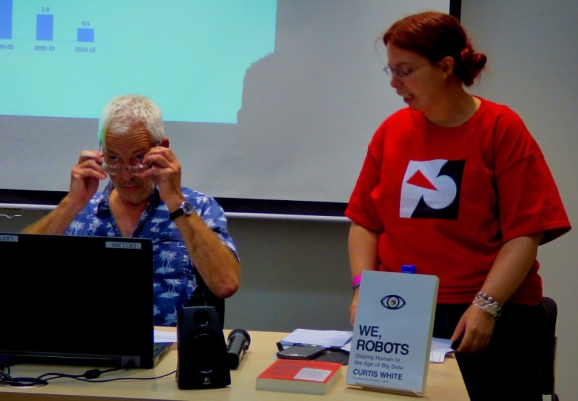 Chair introduces meeting