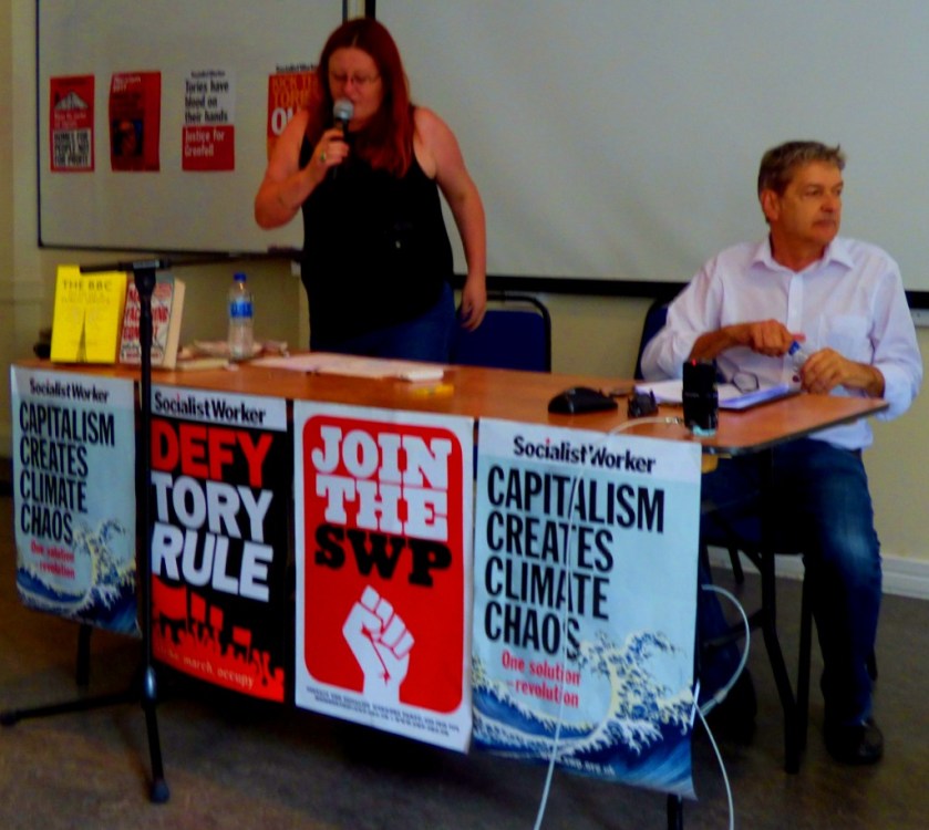 The chair introduces the meeting