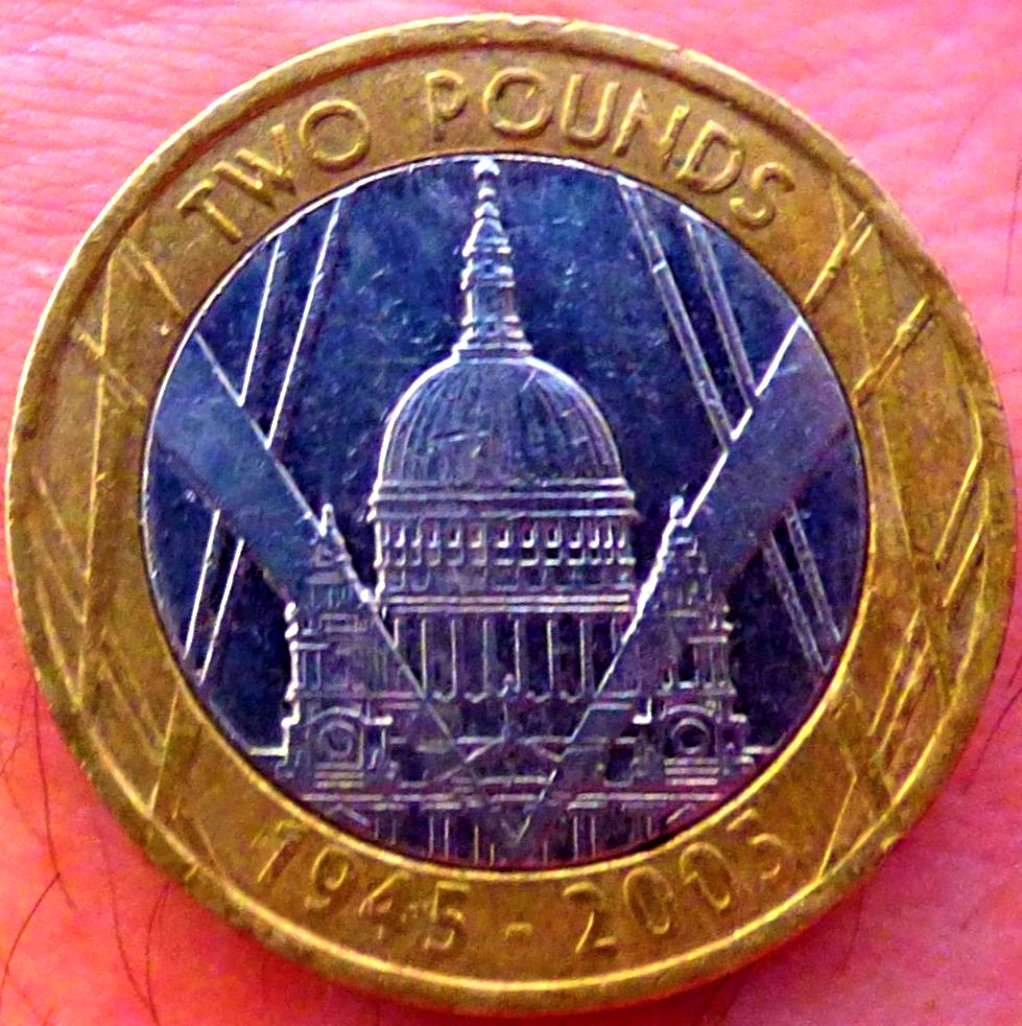 £2 - end of WWII