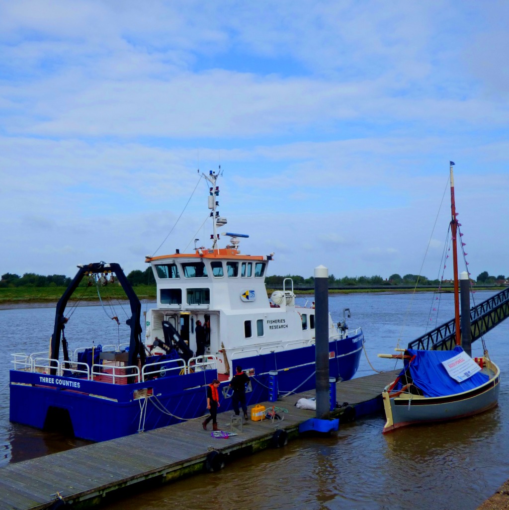 Cockler and research boat
