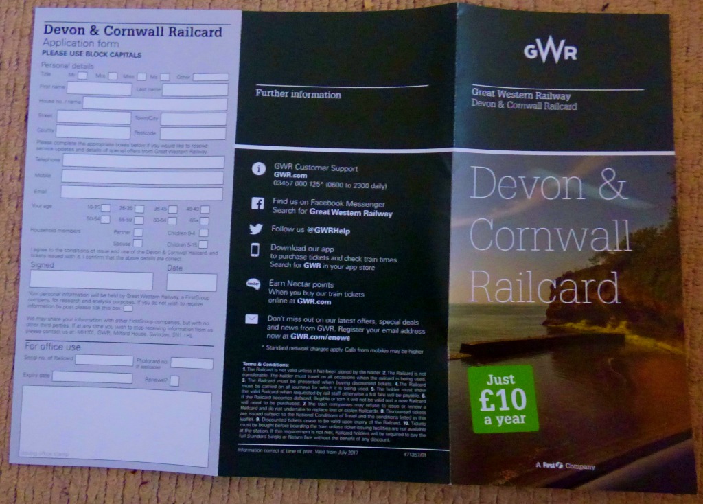 Devon &amp; Cornwall Railcard