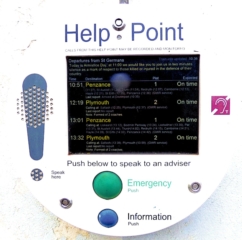 Help Point, St Germans
