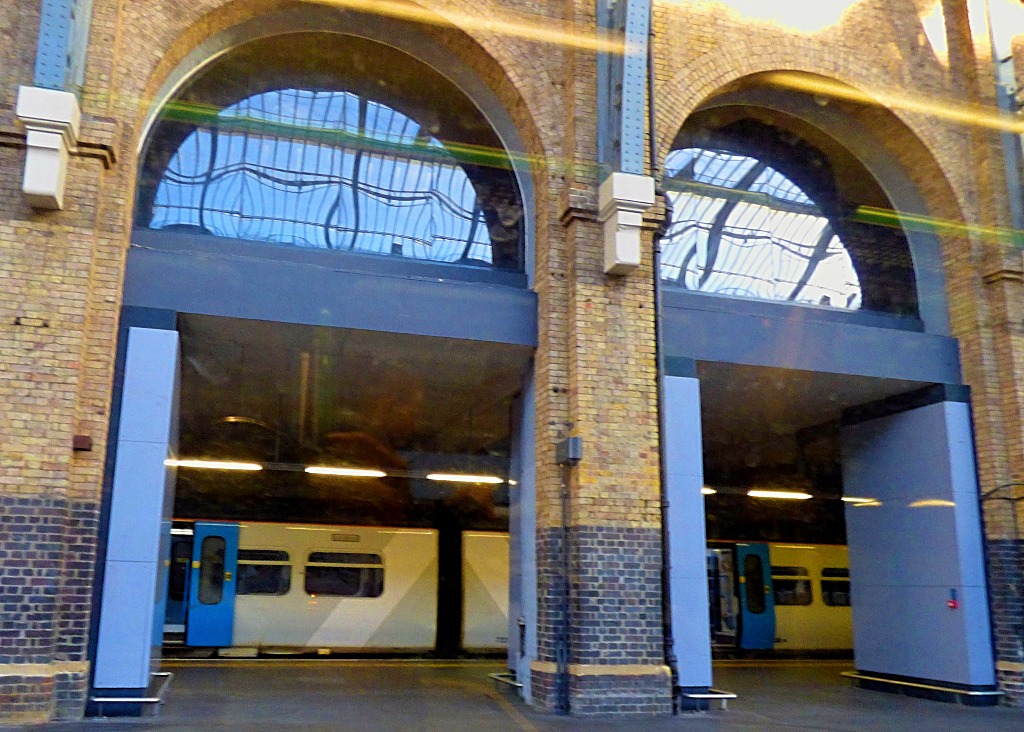 King's Cross just before departure