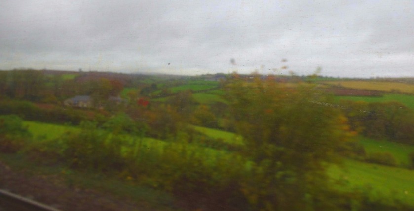 View from the train, just beyond St Germans