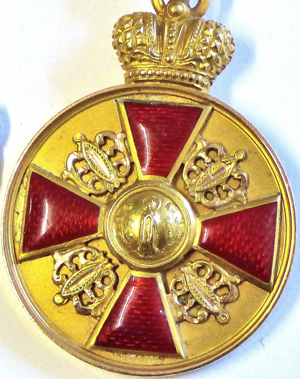 russian medal - close up