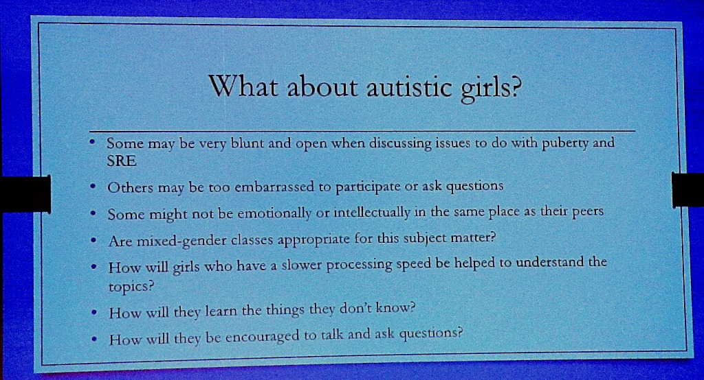 Autistic girls