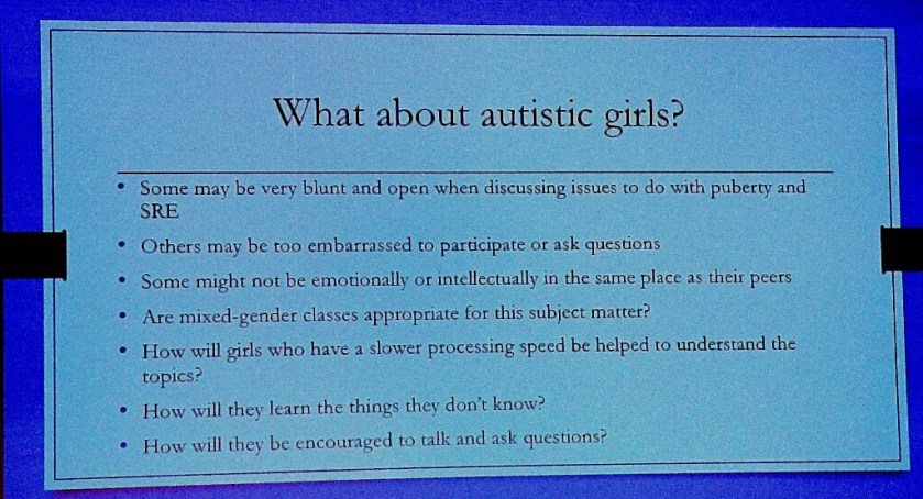 Autistic girls