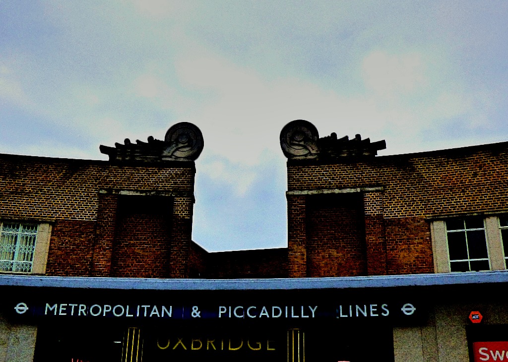 Station frontage, Uxbridge