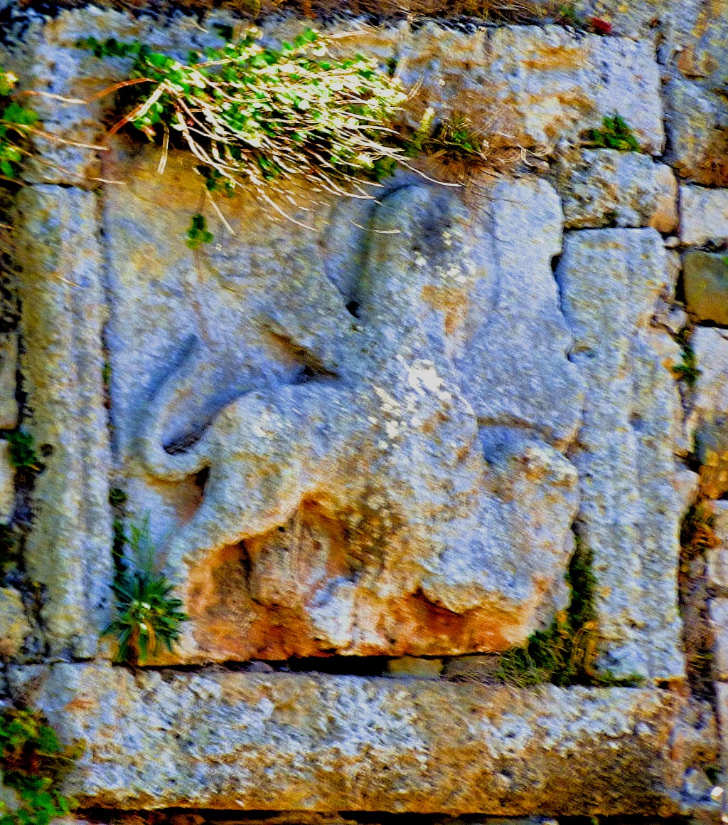 Heraldic lion, Methoni