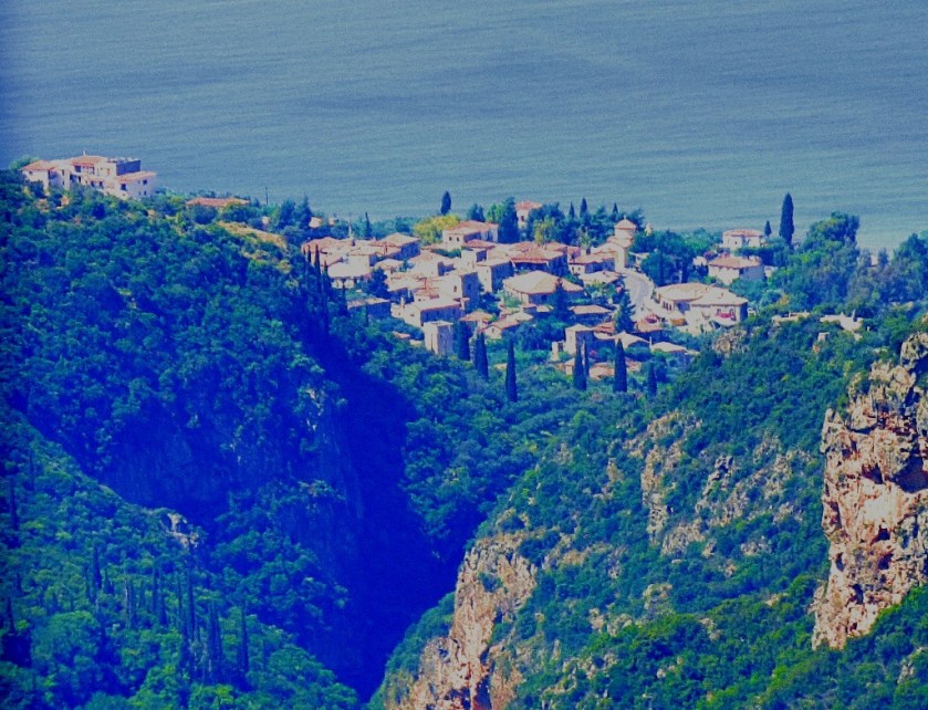 Kardamili from above