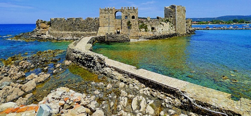 The main castle from the Bourtzi