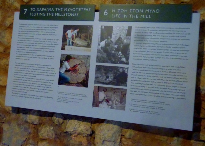 Fluting the millstones