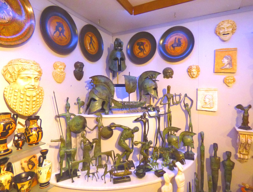 Souvenir shop display