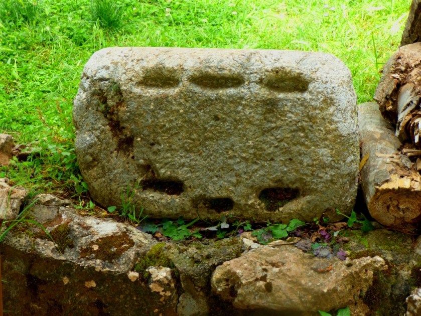 stone with holes in