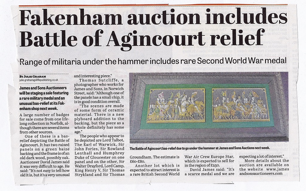 Agincourt Article