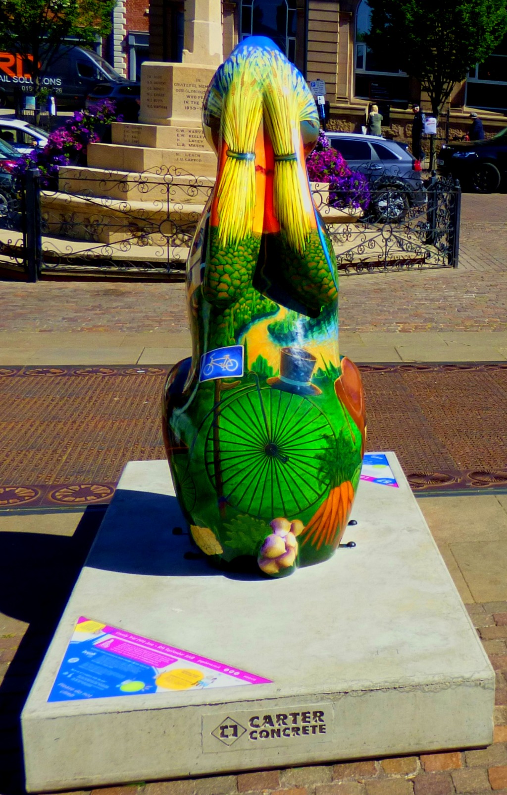 Lancaster - rear view