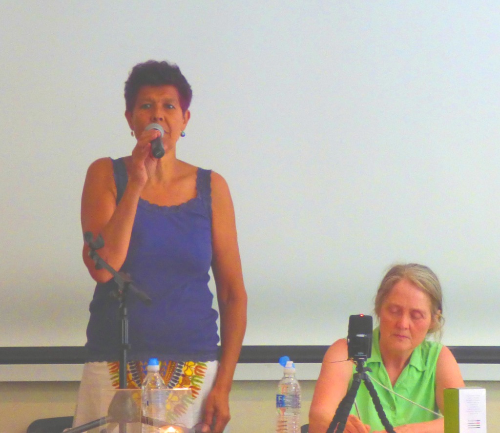 Moyra introducing the meeting