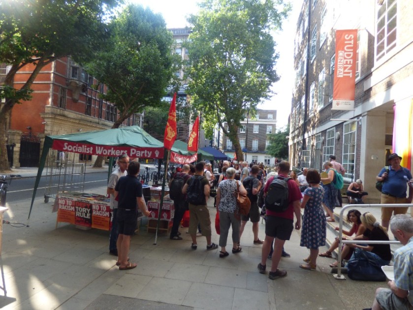 Outisde student central