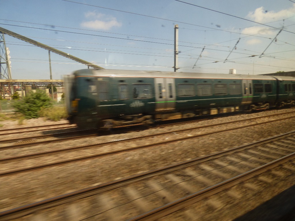 Passing a train, Berkshire