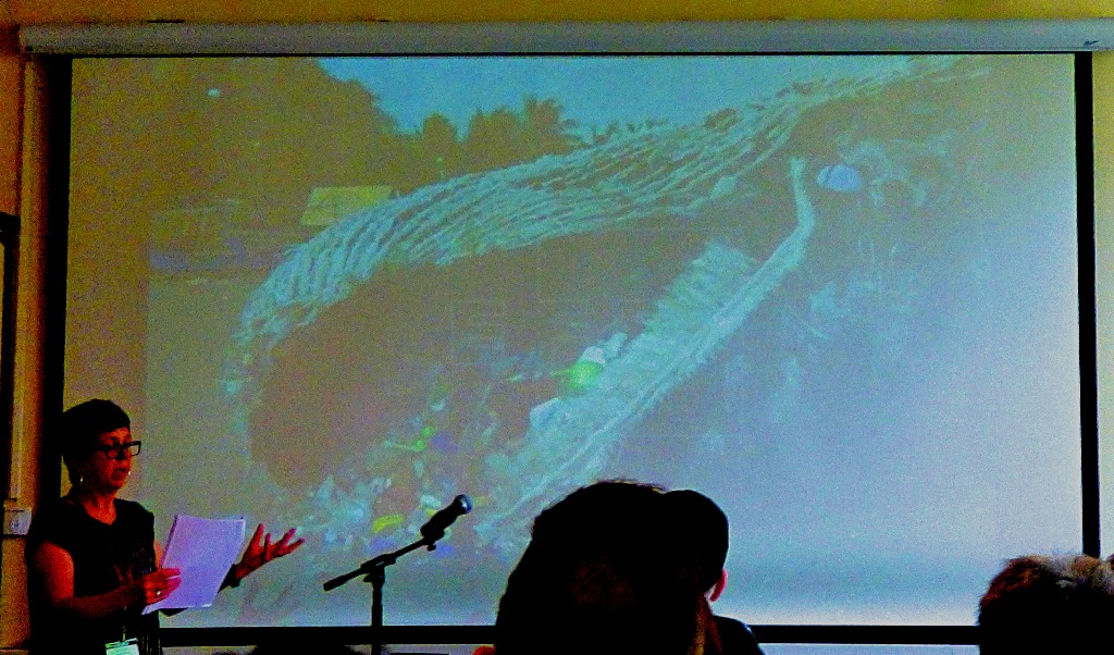 Plastic filled whale