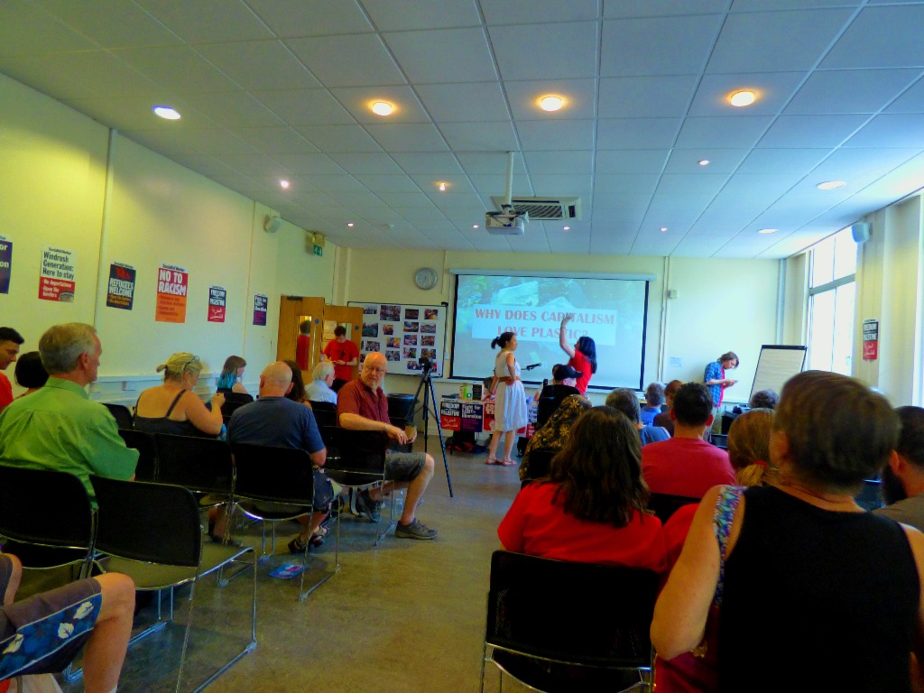 Plastics meeting just before start