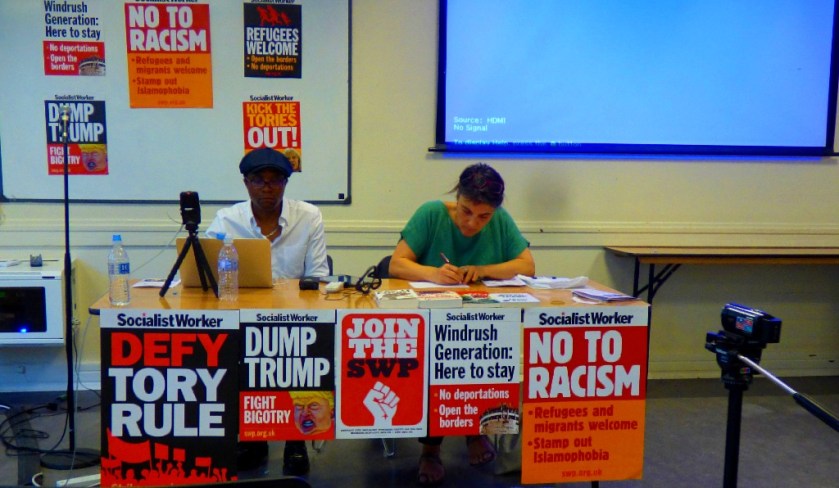 Platform for the who gets to be remembered meeting