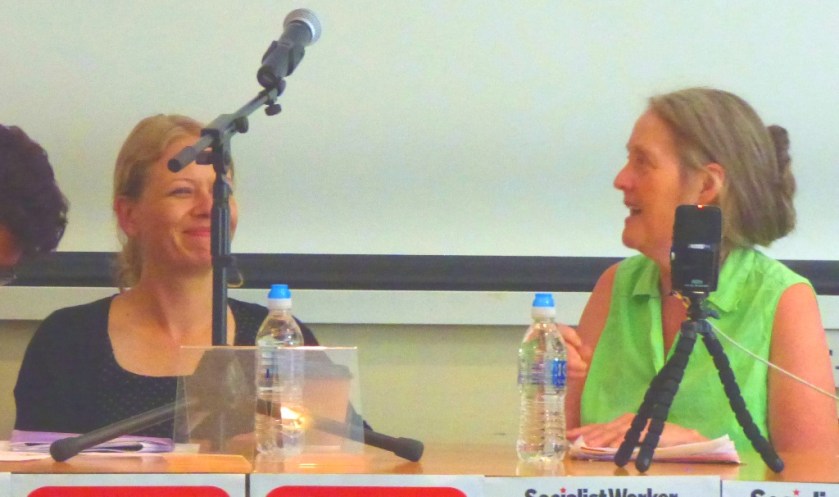 Sian Berry and Eileen Short