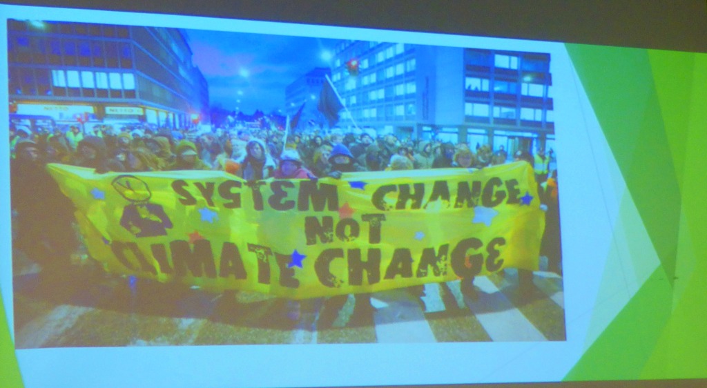 System Change Not Climate Change
