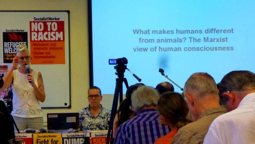 The chair introduces the meeting