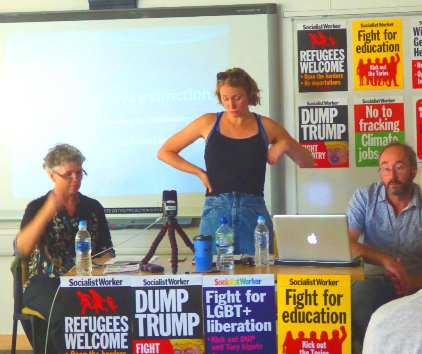 The chair introduces the meeting