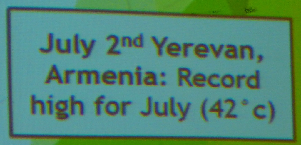 Yerevan record