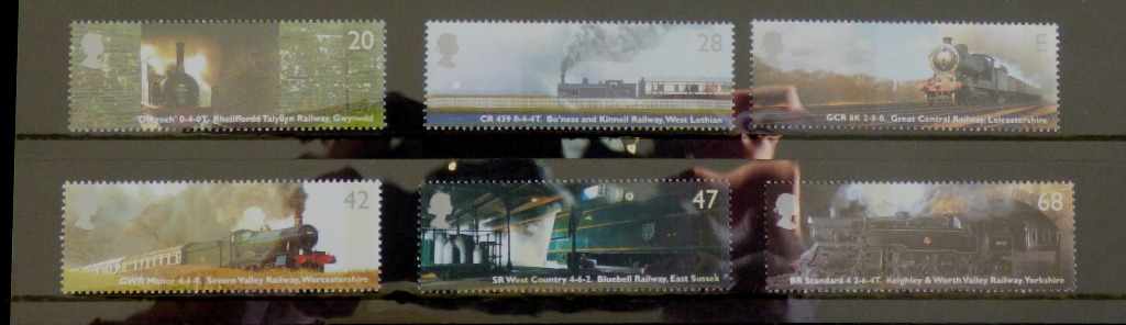 Classic Locomotives stamps I