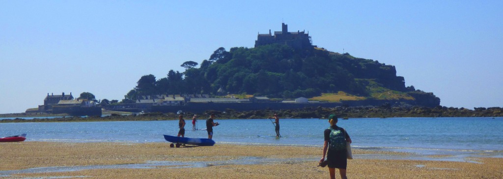 Looking across at the mount