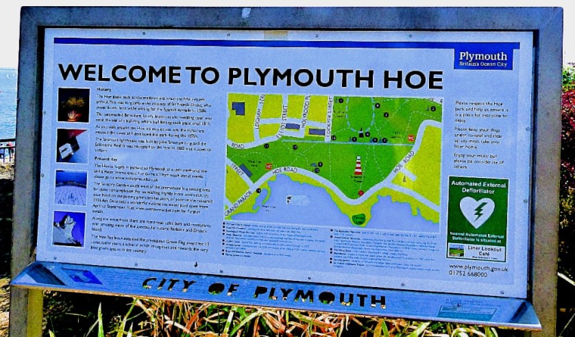 Welcome to Plymouth Hoe