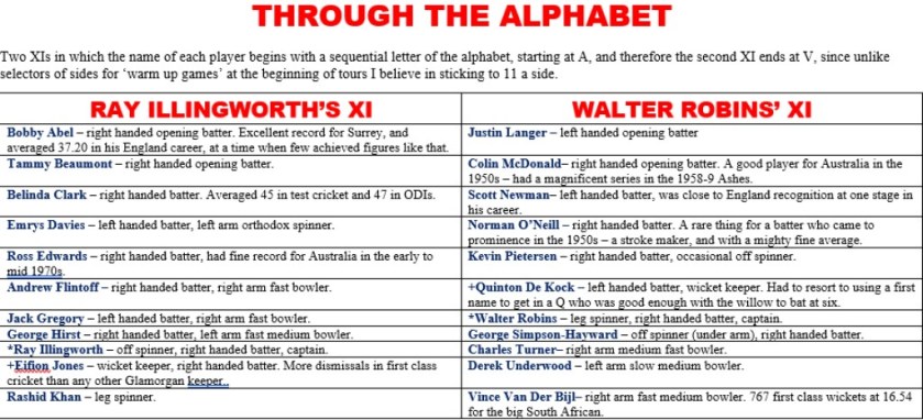 Through the Alphabet